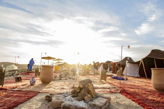 Agafay Desert Camel Ride with Berber Lunch From Marrakech