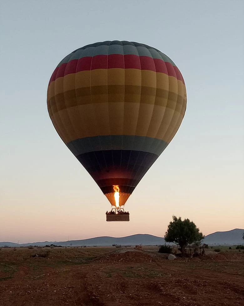 Marrakech Hot-Air Balloon Experience with Berber Breakfast tilila travel