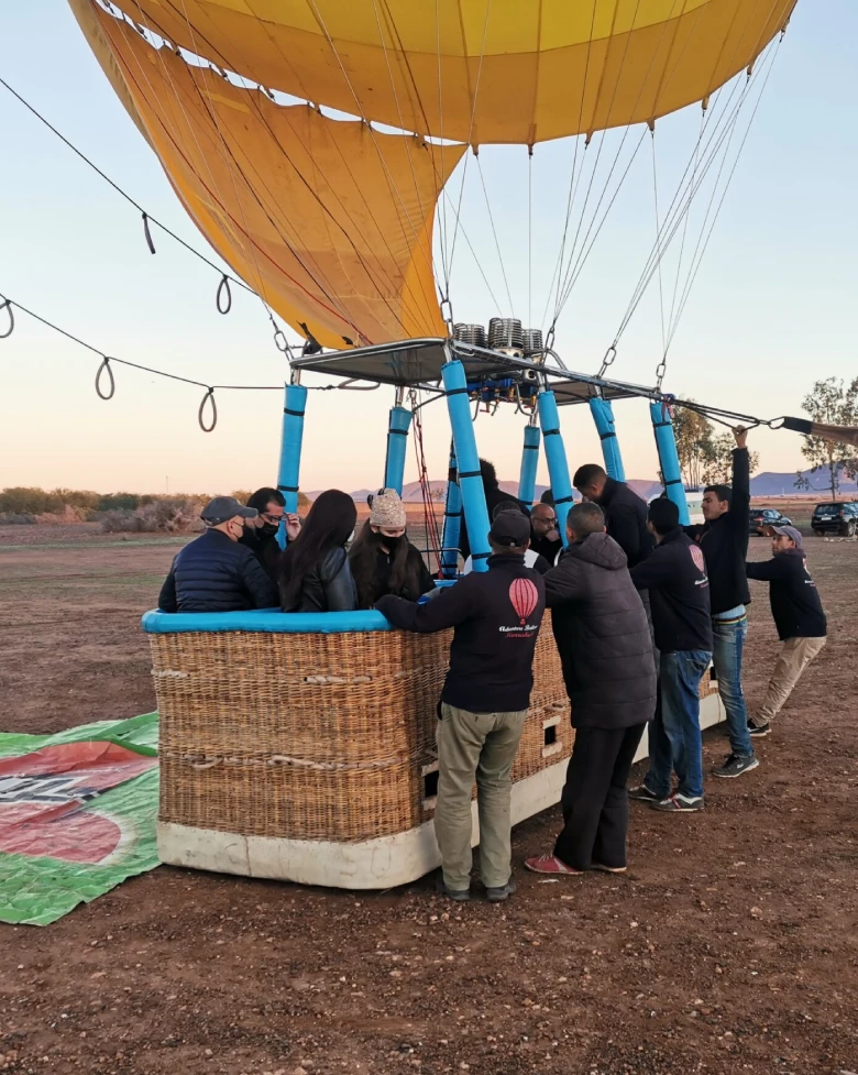 Marrakech Hot-Air Balloon Experience with Berber Breakfast tilila travel