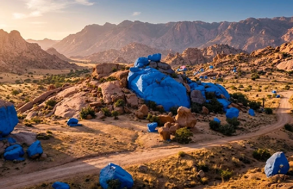 The Pink Granite Oasis of Tafraoute